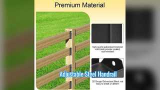 সামঞ্জস্যযোগ্য ইস্পাত হ্যান্ড্রাইল বন্ধনী