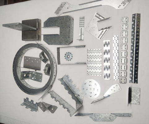 H2.5A ডান টাই 18 গজ গ্যালভানাইজড ভারী দায়িত্ব ঘূর্ণিঝড় স্ট্র্যাপ এবং Rafts কাঠের জন্য ties