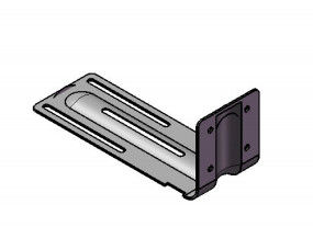 ট্রাস্সে অ-লোড বহনকারী দেয়াল সংযুক্ত করার জন্য অভ্যন্তরীণ প্রাচীর ব্র্যাকেট