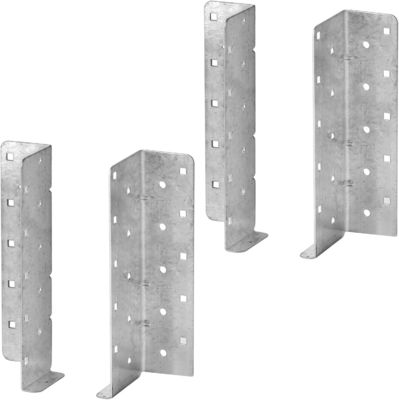 গ্যালভানাইজড স্টীল স্প্লিট Joist হ্যাঙ্গার ওয়াল মাউন্ট Joist Bracket Hurricane Ties For Beam